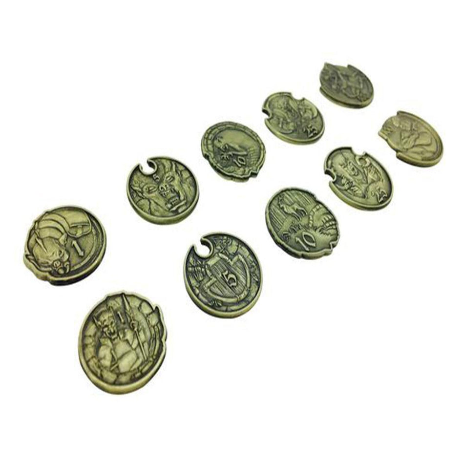 Norse Foundry Adventure Coins: 10ct Orc and Goblins Set Supplies Norse Foundry