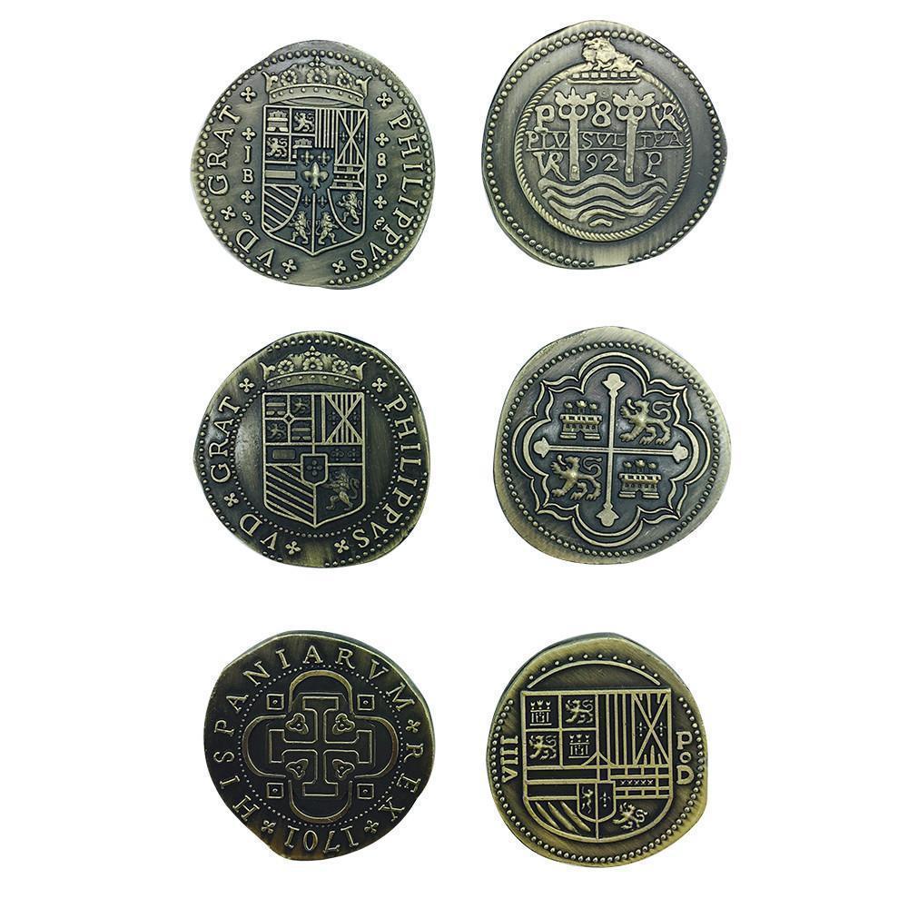 Adventure Coins: Doubloons Set of 10 Coins Supplies Norse Foundry