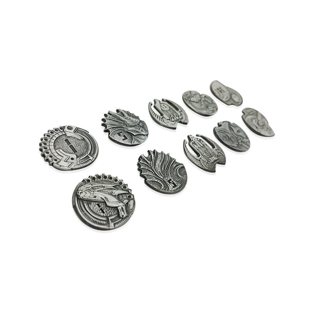Norse Foundry Adventure Coins: 10ct Sci-Fi Star Metal Set Supplies Norse Foundry