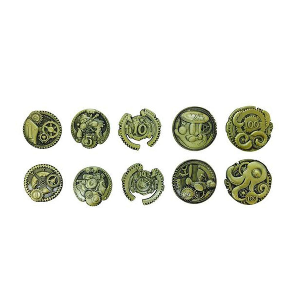 Norse Foundry Adventure Coins: 10ct Steampunk Set Supplies Norse Foundry