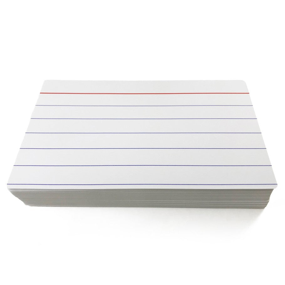 Blank Dry Erase Index Cards 3"x5" (48ct)  Other   