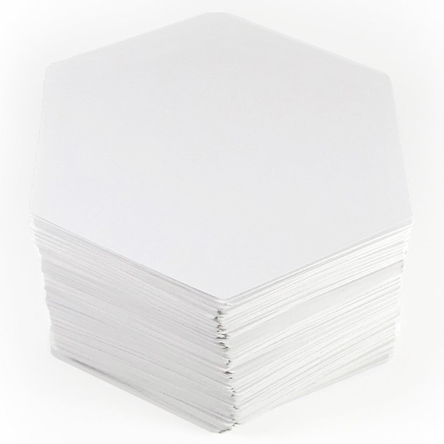 Blank Playing Cards Hexagonal Aqueous 3.25"x3.75" (120ct)  Other   