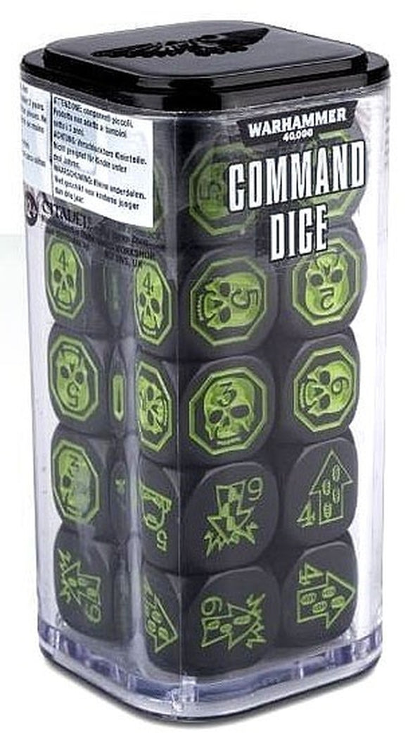 Warhammer 40K Command Dice Dice Games Workshop   