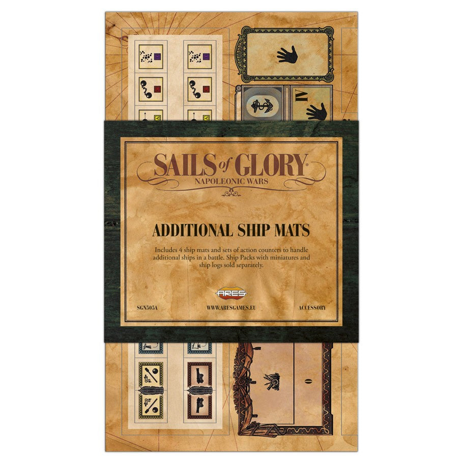 Sails of Glory Additional Ship Mats Miniatures Other
