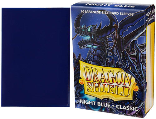 Dragon Shield Classic Japanese Size Sleeves 60ct Night Blue (10642) Supplies Arcane Tinmen   