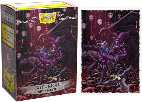 Dragon Shield Matte Art Standard Sleeves 100ct Saturion (12034) Supplies Arcane Tinmen   