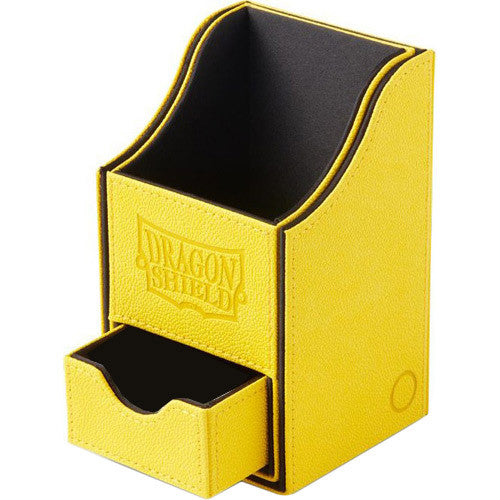 Dragon Shield Nest+ 100 Deck Box Yellow/Black (40211) Supplies Arcane Tinmen   
