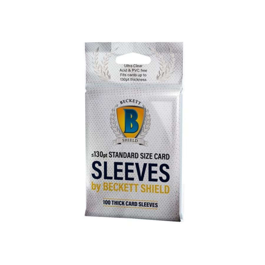 Beckett Shield 100ct Thick Card Sleeves (90402) Supplies Arcane Tinmen   