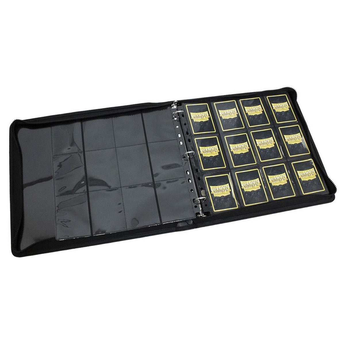 Dragon Shield Card Codex Zipster XL 3-Ring Binder 3x4 Olive (38101) Supplies Arcane Tinmen   