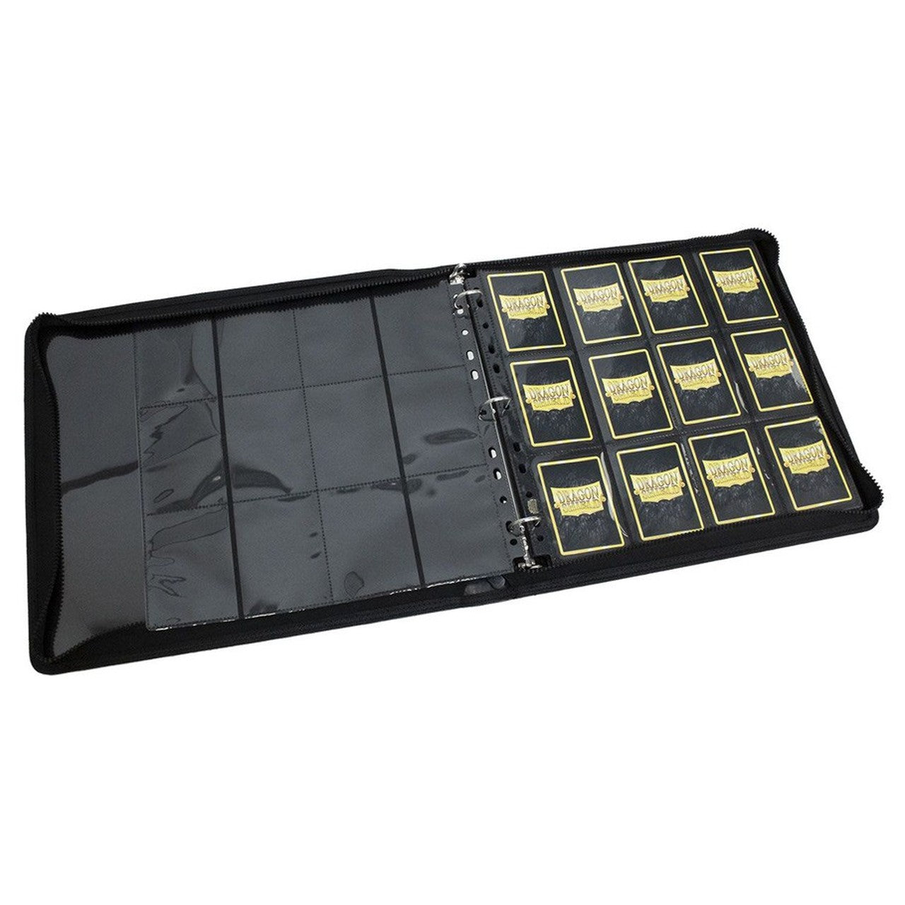 Dragon Shield Card Codex Zipster XL 3-Ring Binder 3x4 Olive (38101) Supplies Arcane Tinmen   