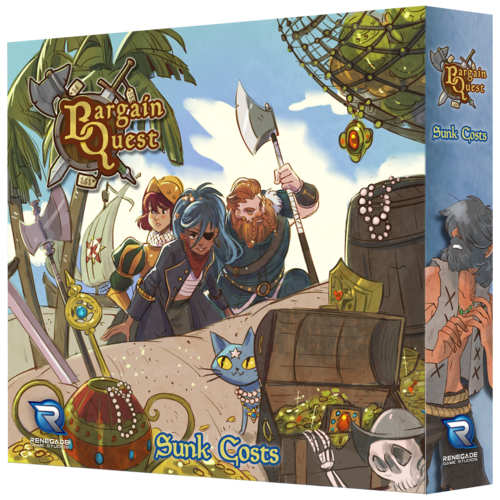 Bargain Quest Sunk Costs Expansion Board Games Renegade Game Studios   