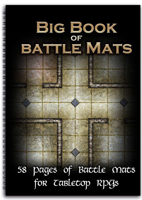 RPG Battle Mats: Big Book of Battle Mats RPG Maps Loke Battle Mats   