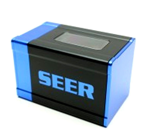 Box Gods Seer Metal Deck Box Black & Blue Home page Other   