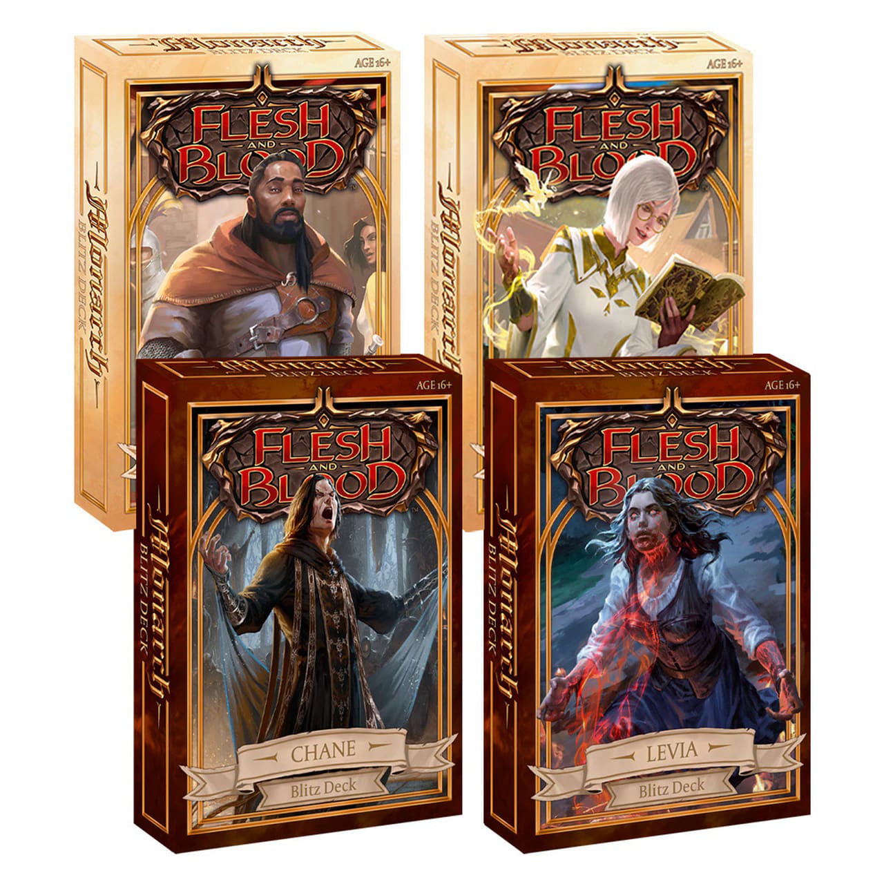 Flesh & Blood Monarch Blitz Decks Trading Card Games Other
