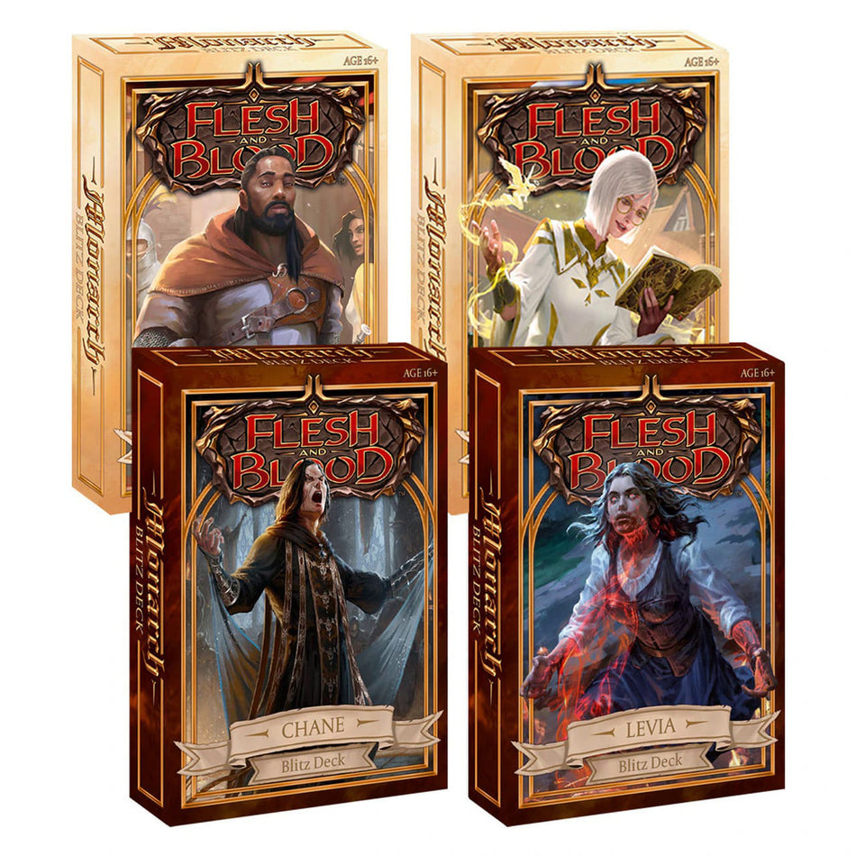 Flesh & Blood Monarch Blitz Decks Trading Card Games Other