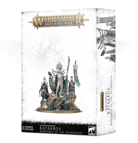 Age of Sigmar Ossiarch Bonereapers Katakros, Mortarch of the Necropolis Miniatures Games Workshop   