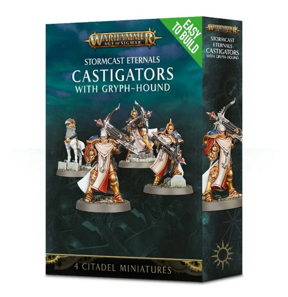 Age of Sigmar Stormcast Eternals: Easy to Build Castigators with Gryph-hound Home page Games Workshop   