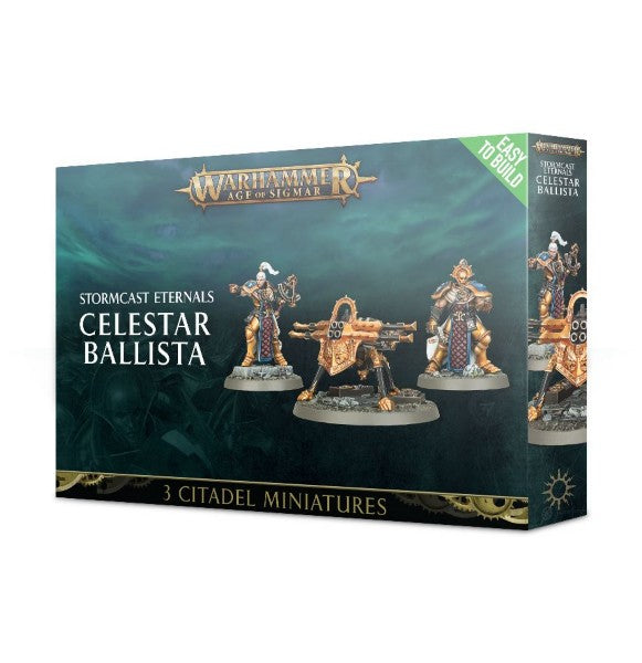 Age of Sigmar Easy to Build Stormcast Eternals: Celestar Ballista Miniatures Games Workshop   