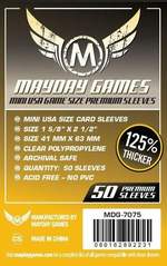 Mayday Games Board Game Sleeves 50ct 41x63mm Premium Mini American Mayday Games