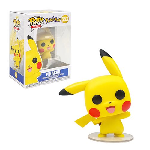 Funko POP! Games: Pokemon Pikachu Waving Trading Card Games Funko