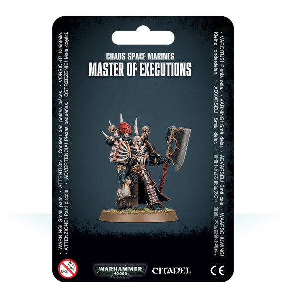 Warhammer 40K Chaos Space Marines: Master of Executions Home page Games Workshop   