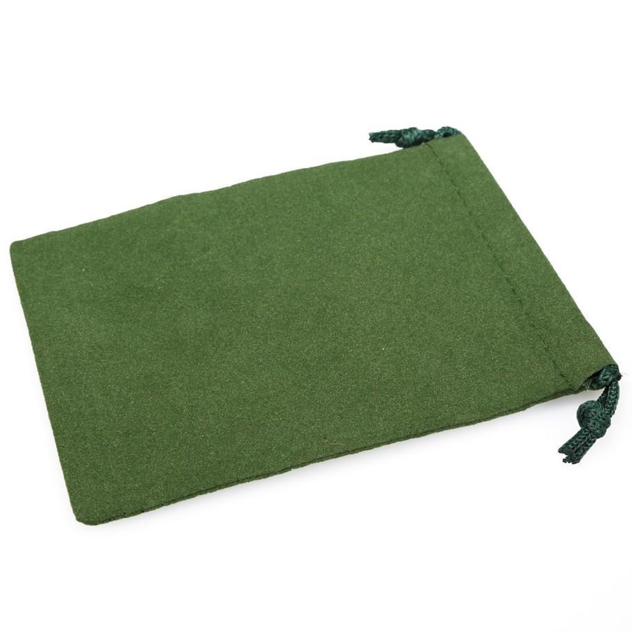 Chessex Velour Cloth Dice Bag Small Green (02375) Dice Chessex   
