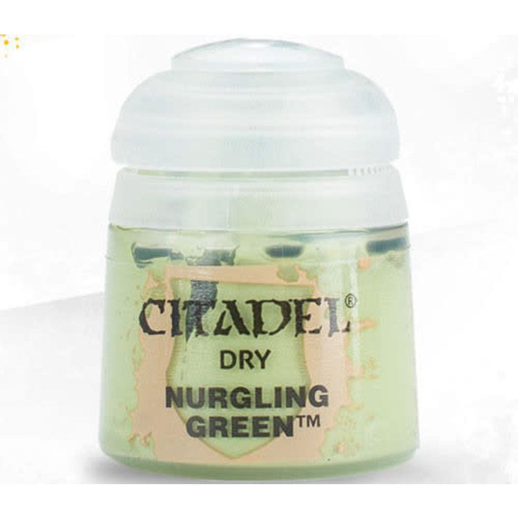Citadel Dry Nurgling Green Paints Games Workshop   