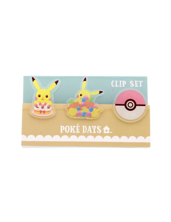 Pokemon Center Poke Days Clip Set - Oshokuji (Meal) Home page Other   