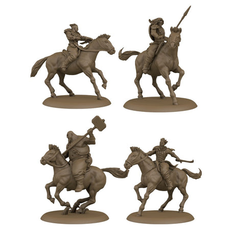 A Song of Ice & Fire: Bloody Mummer Zorse Rider Miniatures Cool Mini or Not