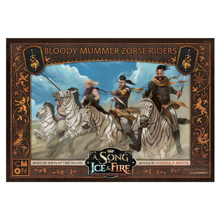 A Song of Ice & Fire: Bloody Mummer Zorse Rider Miniatures Cool Mini or Not
