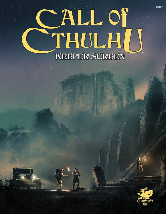 Call of Cthulhu 7e Keeper Screen Pack Role Playing Games Chaosium   