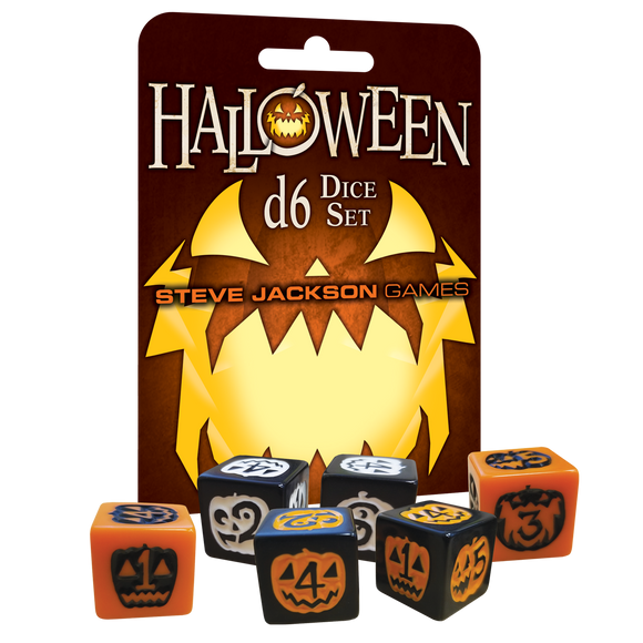 Halloween D6 Dice Set Home page Other   
