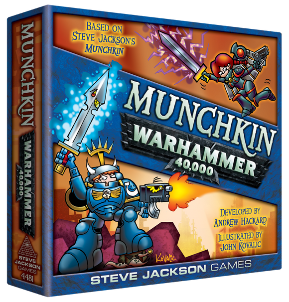Munchkin: Warhammer 40,000 Deluxe Home page Steve Jackson Games   