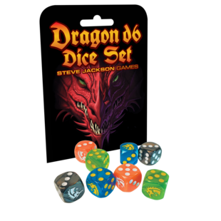 Dragon D6 Dice Set Dice Steve Jackson Games
