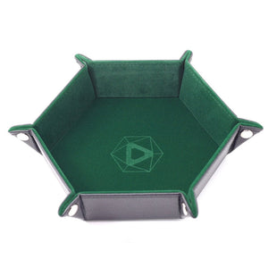 Die Hard Dice Hex Folding Dice Tray Green Home page Other   