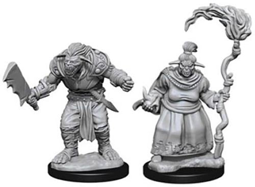 Pathfinder Deep Cuts Unpainted Miniatures: Bugbears Miniatures WizKids   