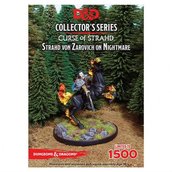 D&D Collector's Series Curse of Strahd Strahd Von Zarovich on Nightmare Home page Other   