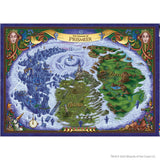 D&D Icons of the Realms The Domain of Prismeer and The Witchlight Carnival Wall Map (89203) RPG Maps WizKids   