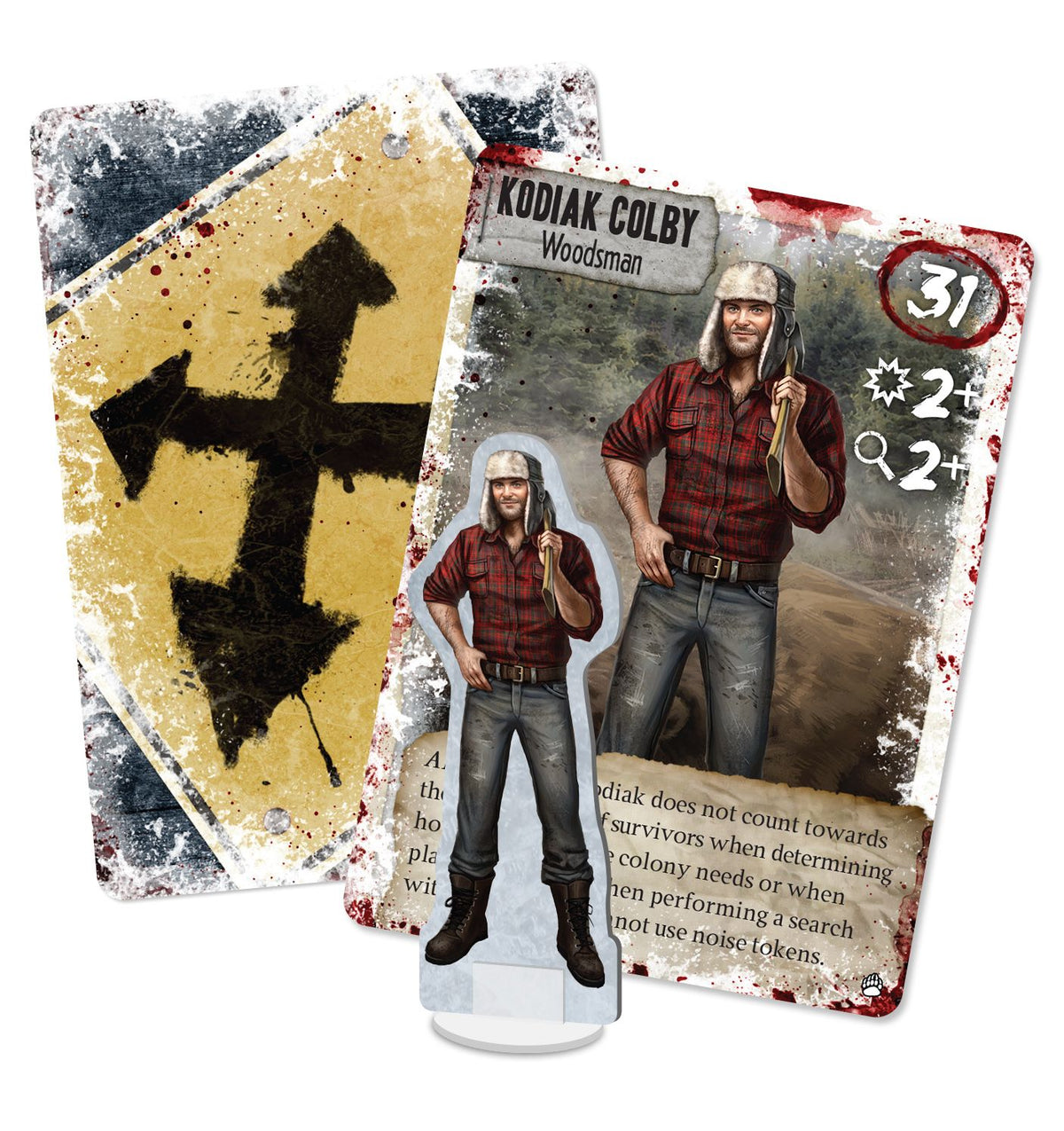Dead of Winter Kodiak Colby Board Games Asmodee