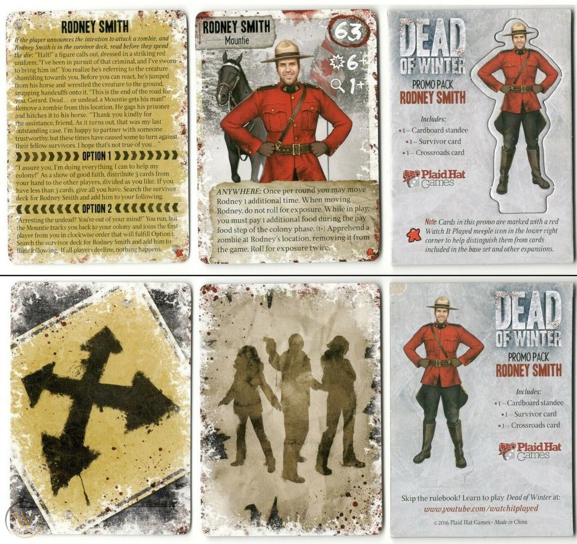 Dead of Winter Rodney Smith Board Games Asmodee