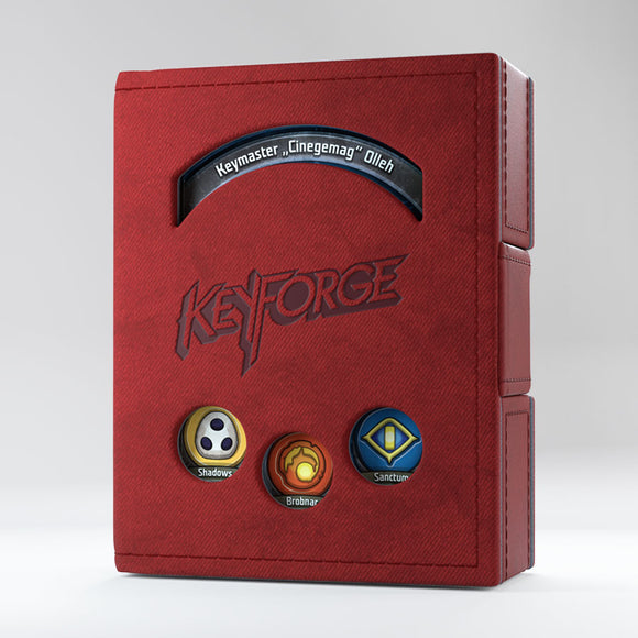 Gamegenic Keyforge Deck Book Red Home page Asmodee   