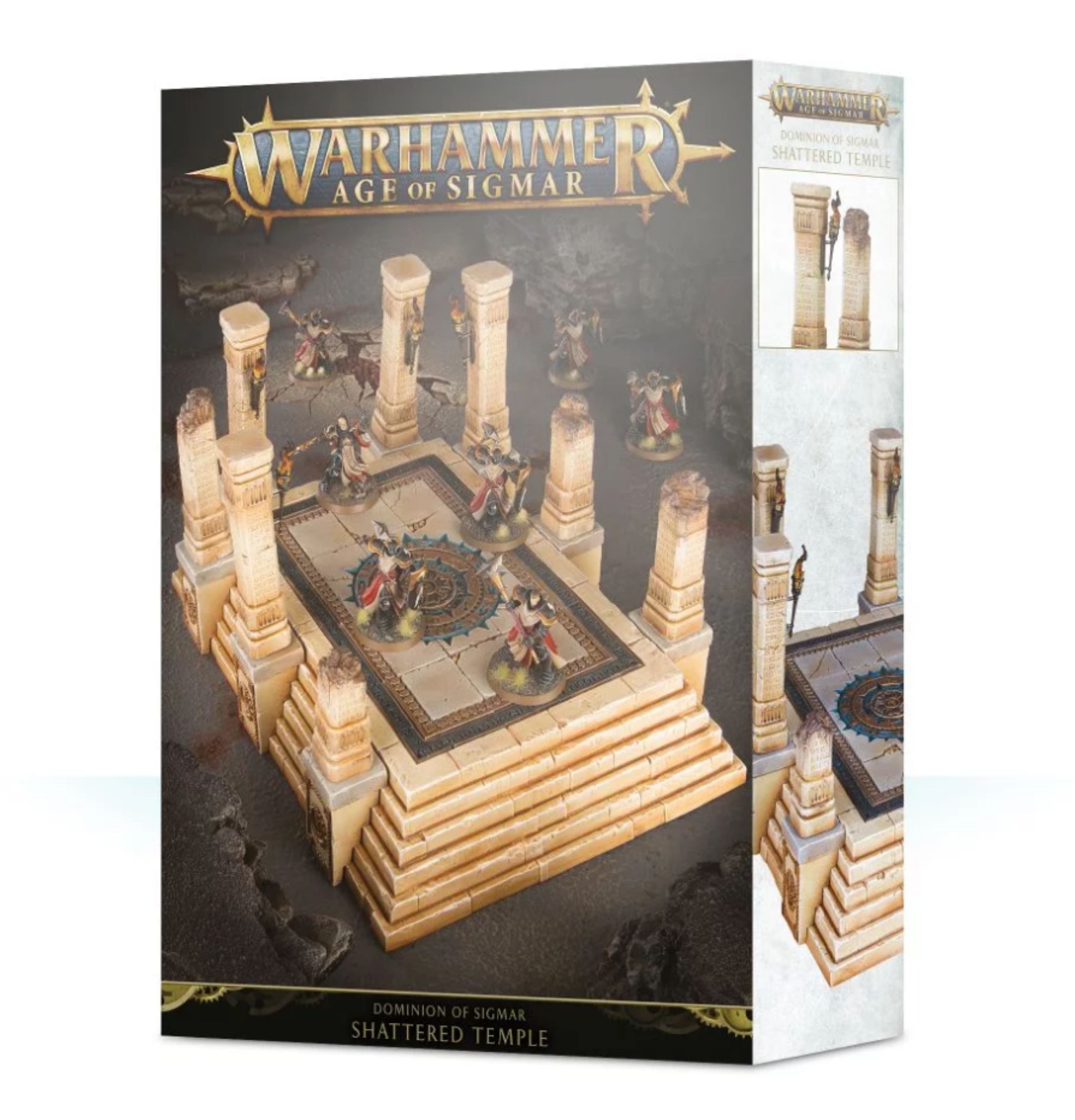 Age of Sigmar Dominion of Sigmar Shattered Temple Miniatures Games Workshop   