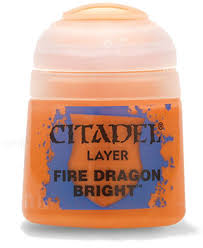 Citadel Layer Fire Dragon Bright Paints Games Workshop   
