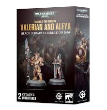 Warhammer 40k Adeptus Custodes Talons of the Emperor Valerian and Aleya Home page Games Workshop   