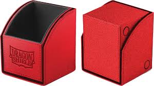 Dragon Shield Nest 100 Deck Box Red/Black (40110) Supplies Arcane Tinmen   