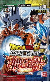 Dragon Ball Super S9 Universal Onslaught Booster Pack Home page Other   