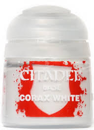 Citadel Base Corax White Paints Games Workshop   