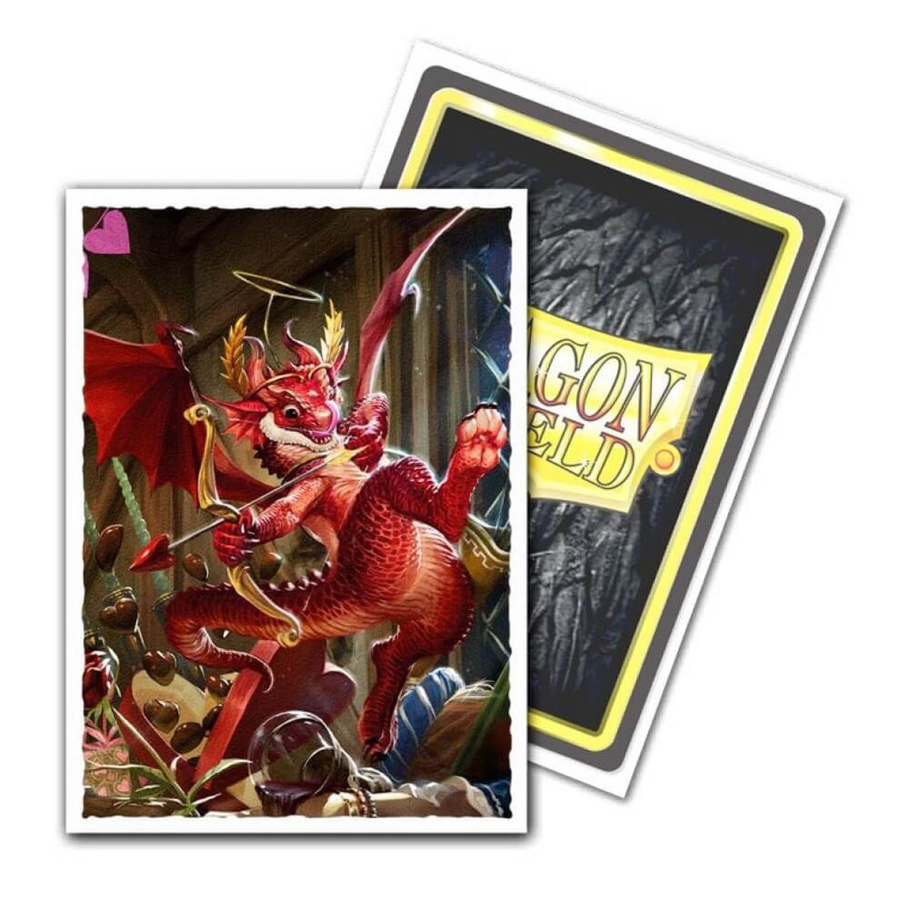 Dragon Shield Matte Art Standard Sleeves 100ct Valentine 2020 (12047) Supplies Arcane Tinmen   
