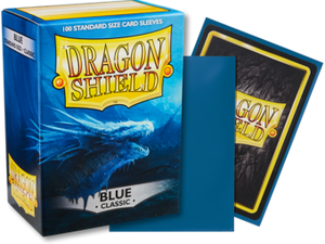 Dragon Shield Classic Blue Sleeves 100ct (10003) Supplies Arcane Tinmen   