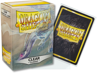 Dragon Shield Classic Clear Sleeves 100ct (10001) Supplies Arcane Tinmen   
